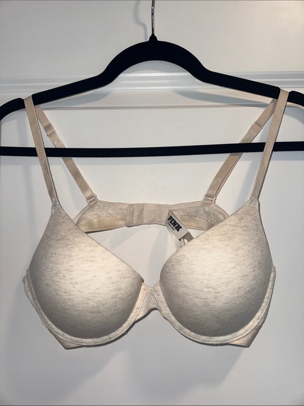 PINK Victoria's Secret Light Cream Wear Everywhere Bra